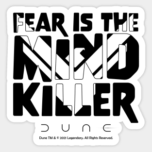 Dune - Fear Is The Mind Killer Sticker